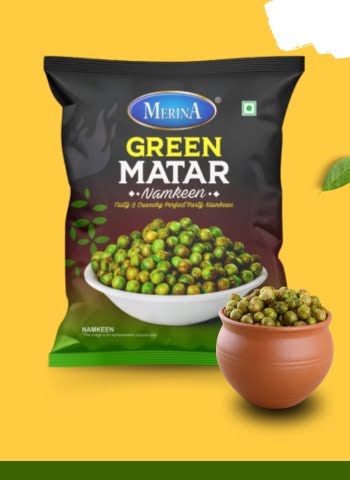 Merina Green Matar Namkeen